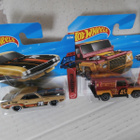HOT WHEELS- ja MATCHBOX-autoja 4 kpl + miniautot 9 kpl - pikkukuva 2