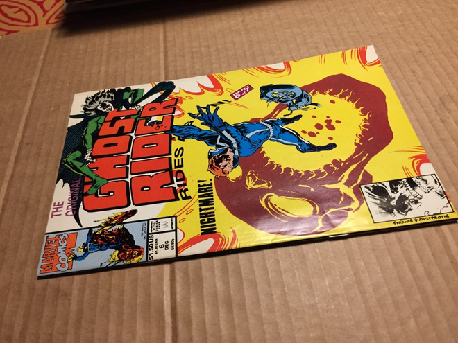 MARVEL GHOST RIDER 6/1991 HYVÄ