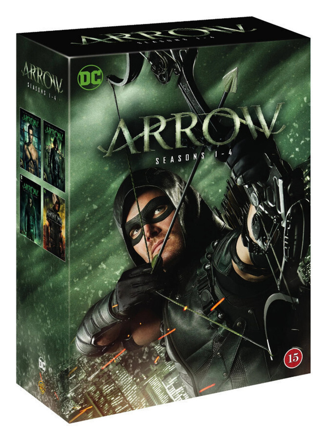 Arrow - Kaudet 1-4 (20xDVD)
