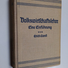Erich Carell : Volkswirtschaftslehre : eine Einfuhrung - pikkukuva 1