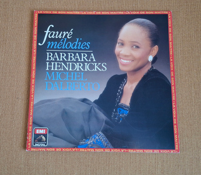 BARBARA HENDRIks Faure Melodies 749841 1989 Saksa