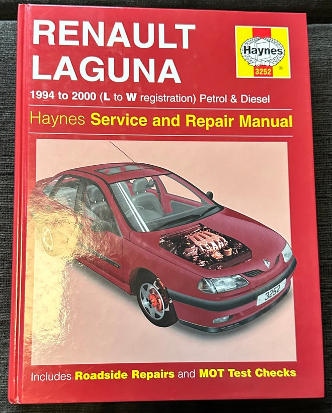 Haynes 3252 Renault Laguna 1994 - 2000 korjausopas