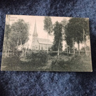 Nuijamaa, v 1941 palanut kirkko. Kortti vuodelta 1910. - pikkukuva 1