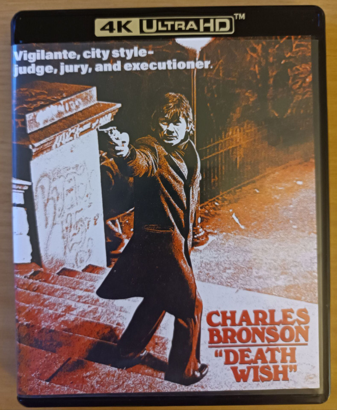 Charles Bronson Death Wish 1 Kino Lorber 4K+Bluray import