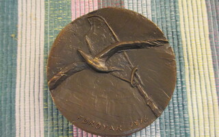 Færo Medaljen 1976 Folke Truedsson mitali.