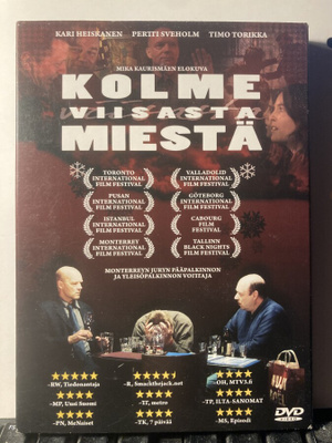 KOLME VIISASTA MIESTÄ, DVD, Kaurismäki, Heiskanen, Sveholm