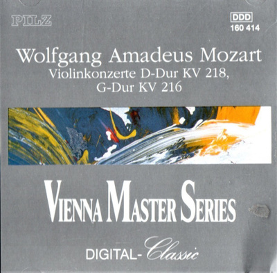 Wolfgang Amadeus Mozart : Kaksi viulukonserttoa - CD