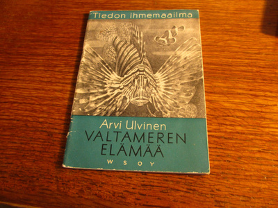 arvi ulvinen valtameren elämää wsoy tiedon ihmemaailma 1950