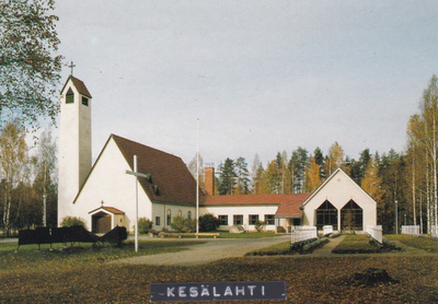 KIRKKOKORTTI - KESÄLAHDEN KIRKKO