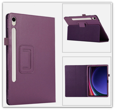 Samsung Galaxy Tab S9+/10+ 12.4" - Lila suojakuori #32115