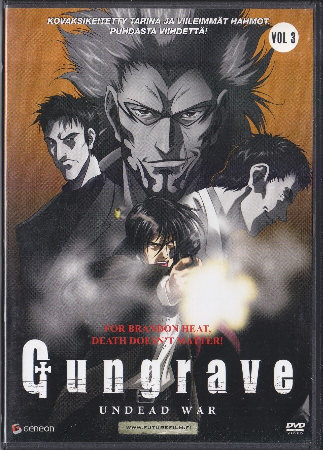 Gungrave 3 Undead War (Anime DVD) jaksot 9-12