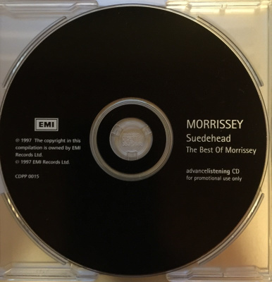Morrissey - Suedehead CD Promo