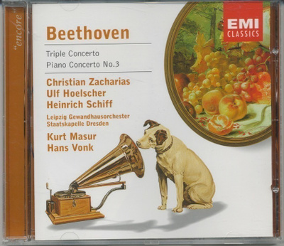 BEETHOVEN: Triple Concerto / Piano Concerto No. 3 RI CD 2001