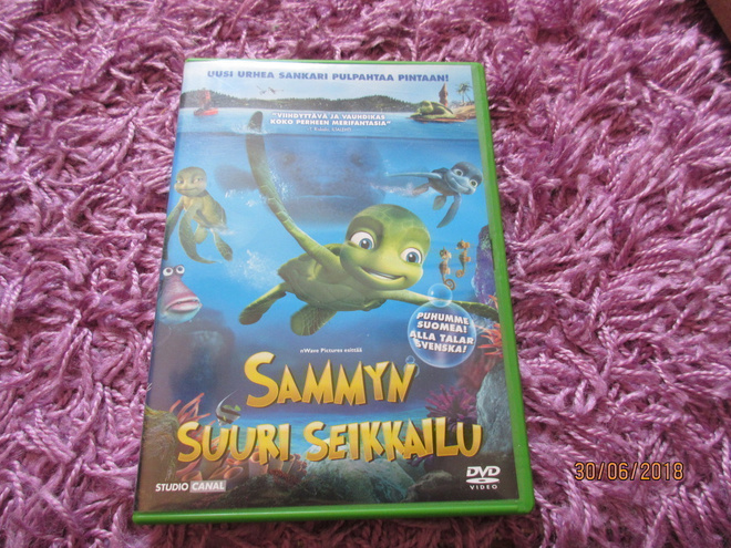 Sammyn Suuri Seikkailu dvd