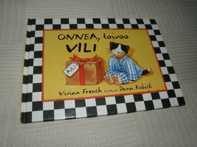 Vivian French Onnea, toivoo Vili