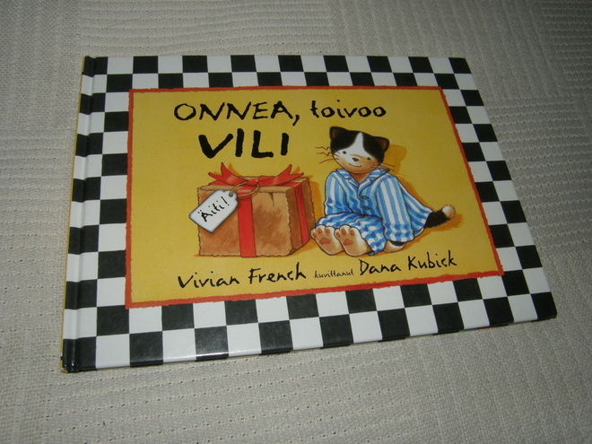 Vivian French Onnea, toivoo Vili