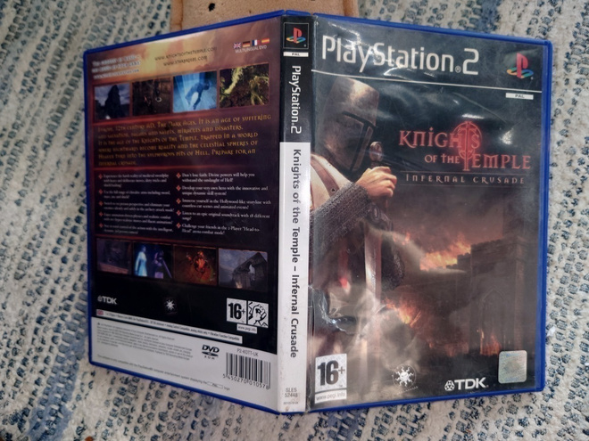knights of the temple ps2 cib infernal crusade
