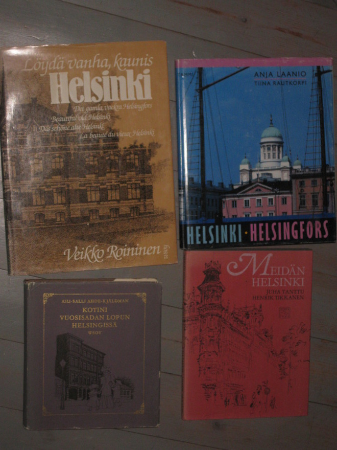 Helsinki : historia- ja kuvateoksia 9 kpl