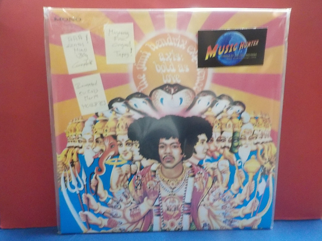 THE JIMI HENDRIX EXPERIENCE - AXIS BOLD AS LOVE EX-/EX- LP