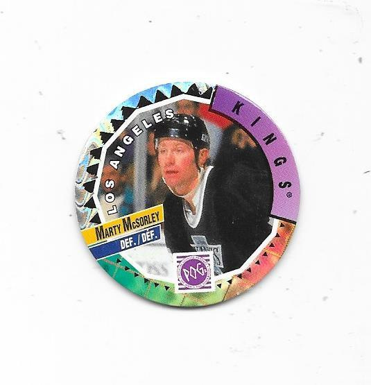 1994-95 NHL Pogs #130 Marty McSorley  LA Kings gooni