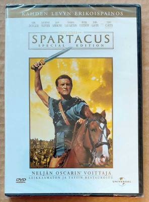 Stanley Kubrick: SPARTACUS – UUSI! - Suomi 2-DVD 1960 / 2010