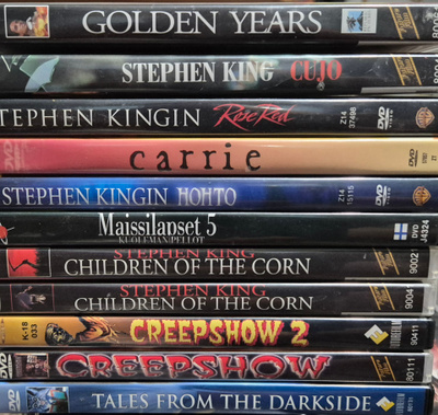 STEPHEN KING LEFFA PAKETTI -DVD