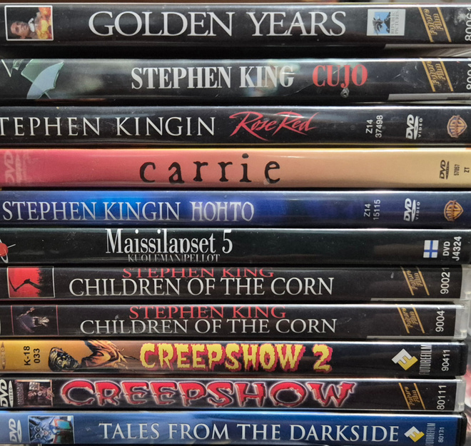 STEPHEN KING LEFFA PAKETTI -DVD