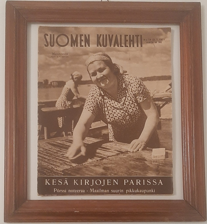 Vanha lehti Suomen kuvalehti 29 / 1955
