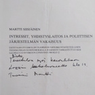 Martti Siisiäinen : Intressit, yhdistyslaitos ja poliitti... - pikkukuva 3