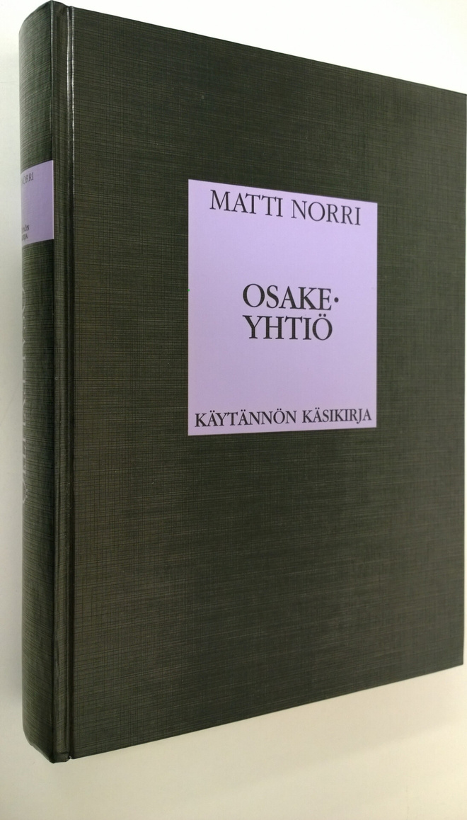 Matti Norri : Osakeyhtiö