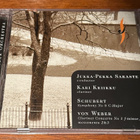 Saraste / Kriikku / FCO: Schubert symph. 8 & Von Weber NM- - pikkukuva 1