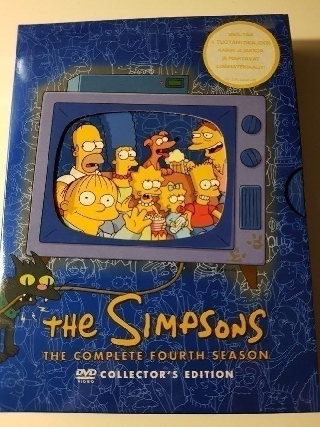 The Simpsons The Complete Fourth Season - 4  x DVD