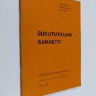 Keijo Itävuo : Sukututkijan sanasto - pikkukuva 1