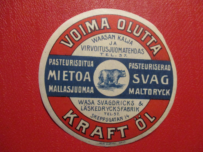 VOIMA OLUTTA WAASAN KALJA JA VIRVOITUSJUOMATEHDAS (AB17)