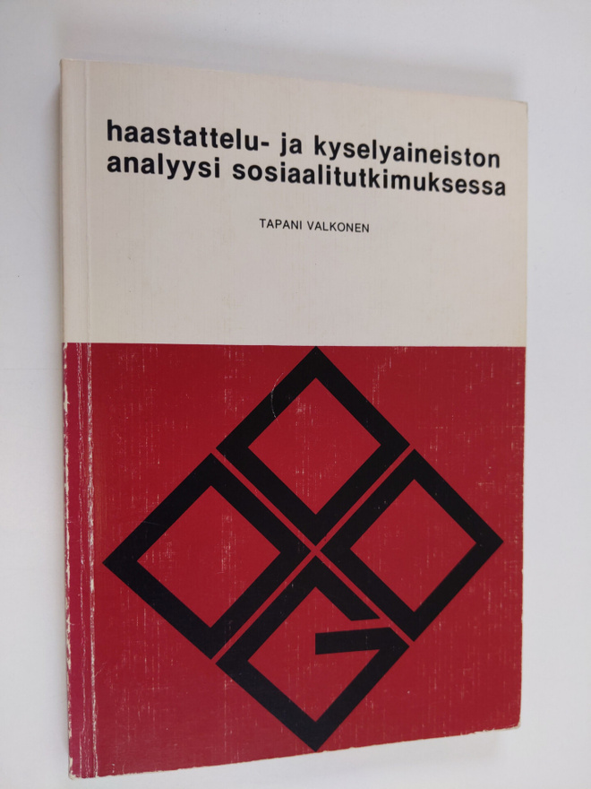 Tapani Valkonen : Haastattelu- ja kyselyaineiston analyys...