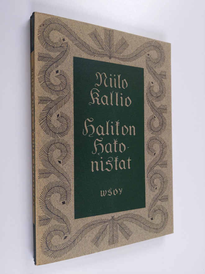 Niilo Kallio : Halikon hakoniskat