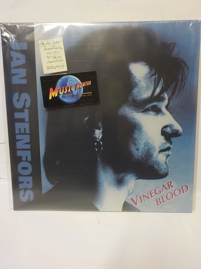 JAN STENFORS - VINEGAR BLOOD UUSI "SS" LP