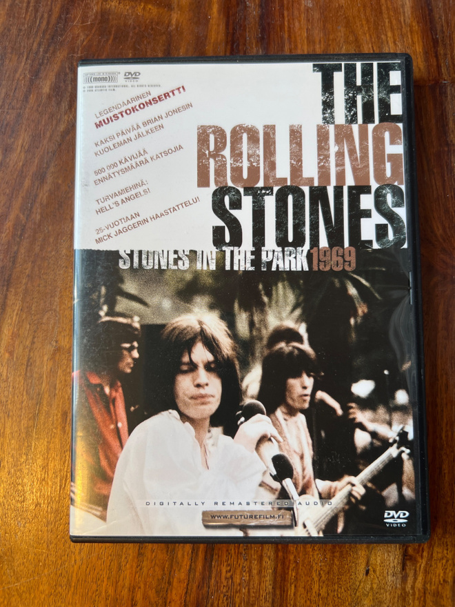 The Rolling Stones - Stones In The Park 1969 dvd