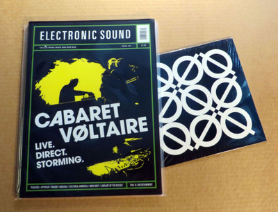 CABARET VOLTAIRE: Nag nag nag (live) 7" vinyyli + LEHTI