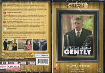 Komisario Gently Box 1 (50 653) UUSI -FI- DVD nordic, (2)