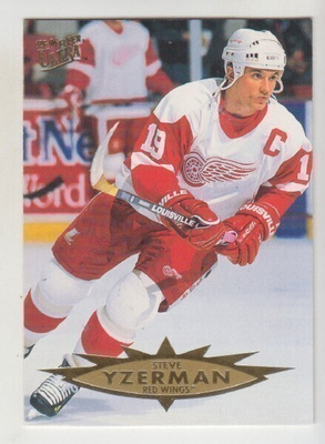 95-96 Fleer Ultra Steve Yzerman.