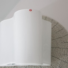 Valkoinen / opaali Iittala Alvar Aalto Savoy Maljakko 3030 - pikkukuva 2