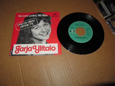 Tarja Ylitalo 7" Kerrasta Poikki/Mii-Maa, PS v.1979 EX(-)/EX