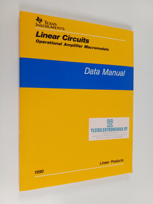 Operational Amplifier Macromodels Linear Circuits Data Ma...