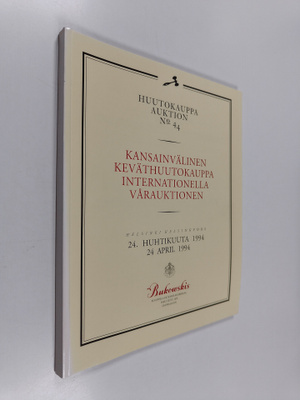 Huutokauppa auktion no44 : kansainvälinen keväthuutokaupp...