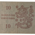 10 Markkaa 1963 ilman Litt B4464545 - pikkukuva 2