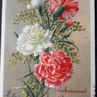 Elena Kojine vanha kukkakortti, kuvataide kortti 89/10,  -38 - pikkukuva 1