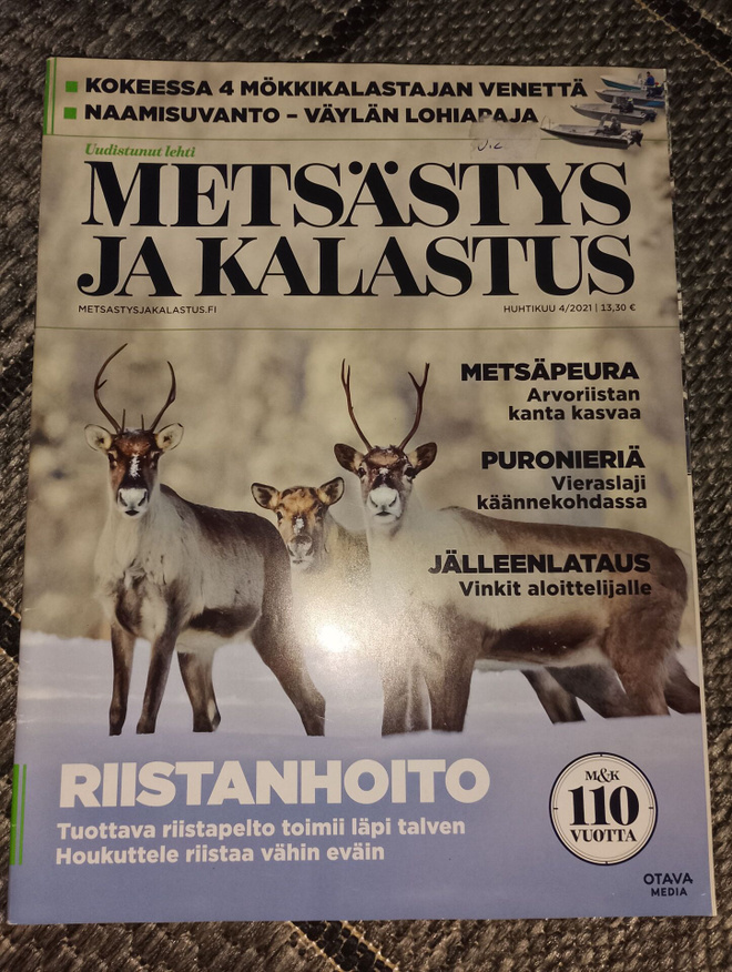 Metsästys ja kalastus 4/2021