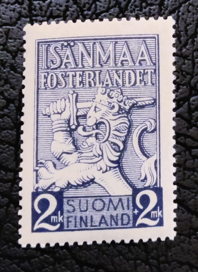 1940 Isänmaa hyväksi 2mk+2mk **