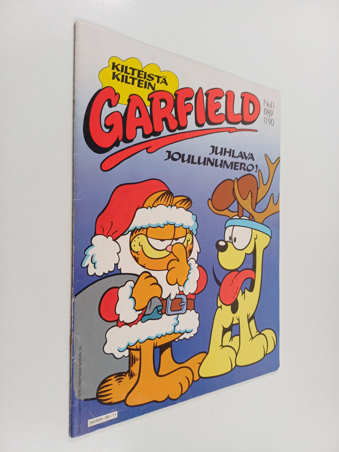 Jim Davis : Garfield 11/1989